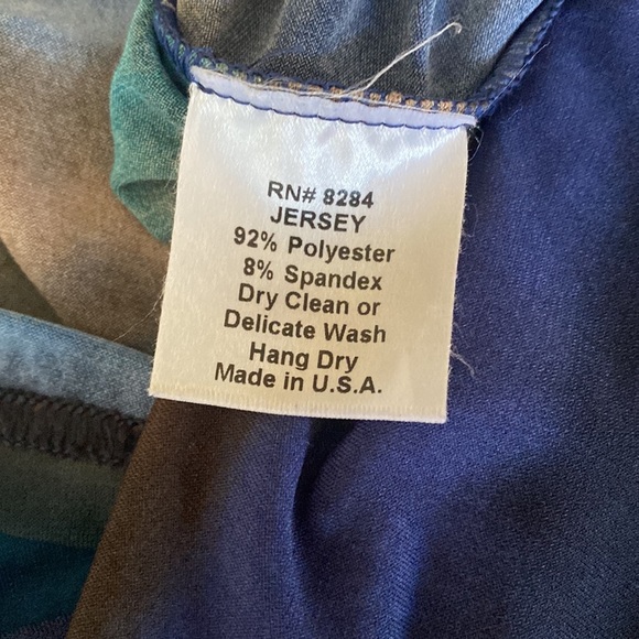 VGUC Anthropologie Kimono Style Relaxed Fit Tie Dye Dress,Drawstring Waist - Picture 12 of 12